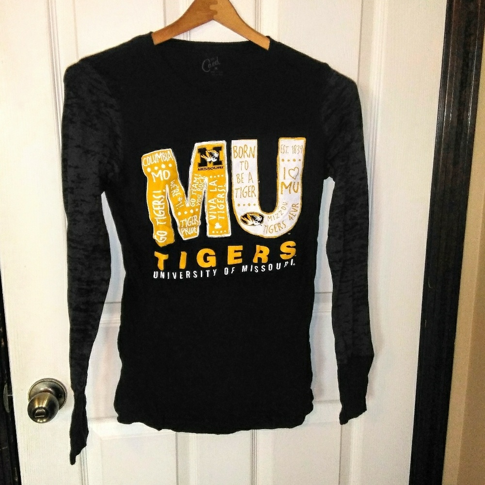 Missouri Tigers MU Long Sleeved Tee